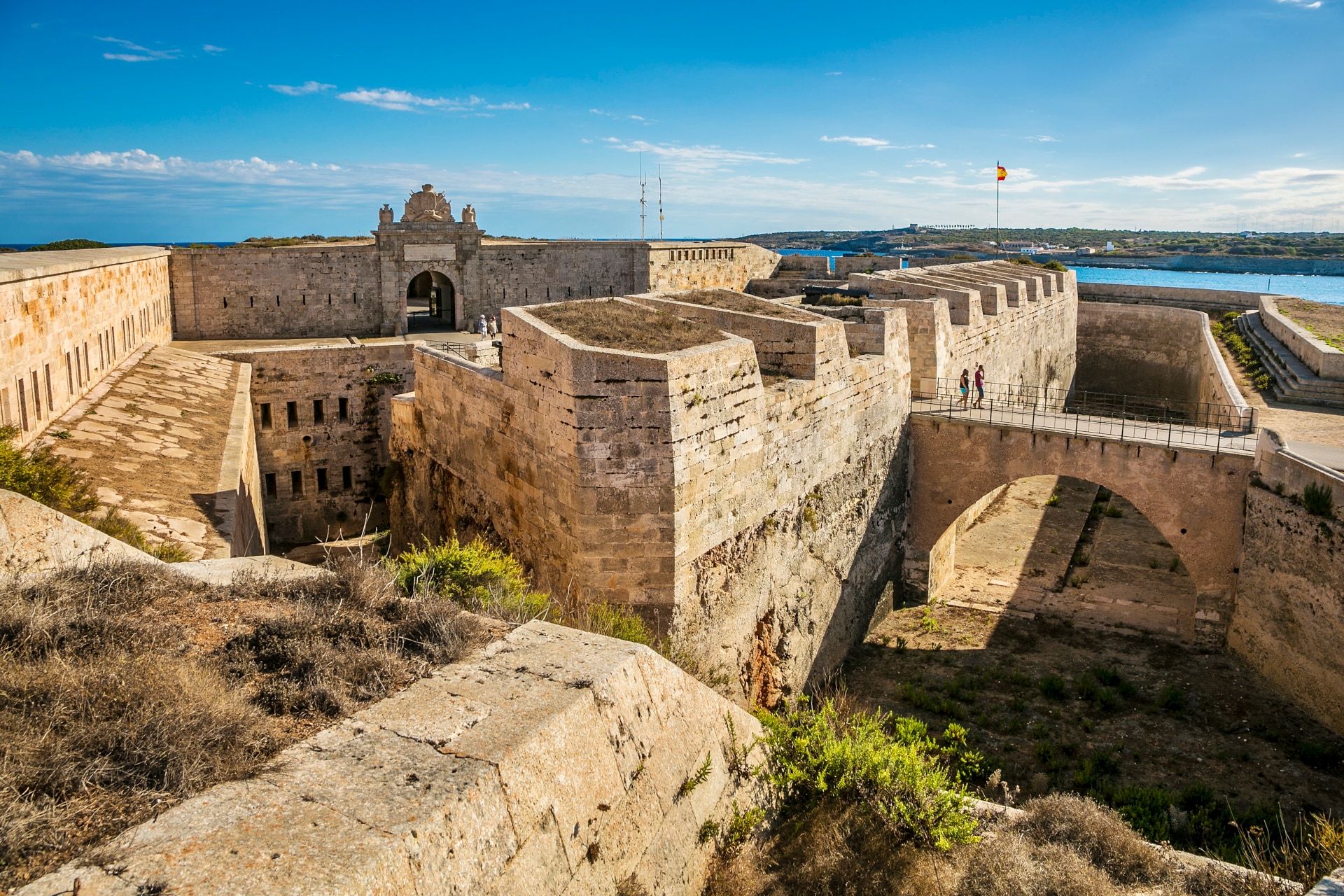 Visitez la forteresse de la Mola d’Isabel II située à Minorque
